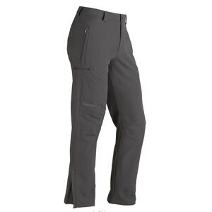 Marmot men’s Scree Softshell outdoor pants 80950 slate gray UPF 34 waist EUC